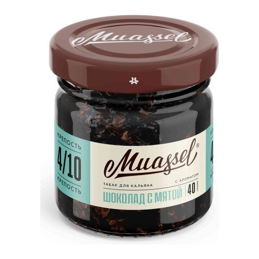 Табак Muassel Strong - Шоколад с Мятой (40 грамм) купить в Санкт-Петербурге