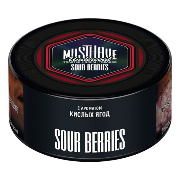 Табак Must Have - Sour Berries (Кислые Ягоды, 25 грамм) купить в Санкт-Петербурге
