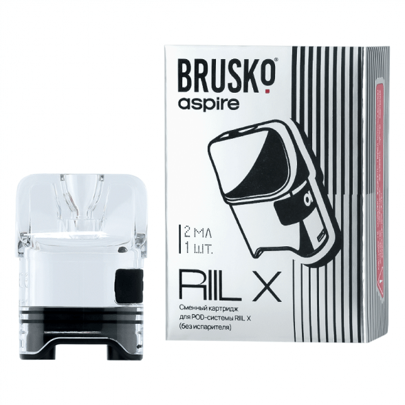 Сменный картридж Brusko - RIIL X (2 мл, 1 шт., без испарителя) купить в Санкт-Петербурге