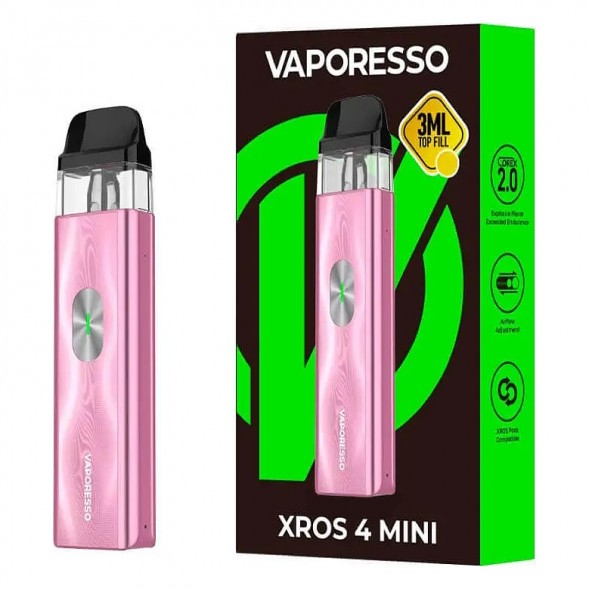 Электронная сигарета Vaporesso XROS 4 Mini - Ice Pink (Розовый Лёд) купить в Санкт-Петербурге
