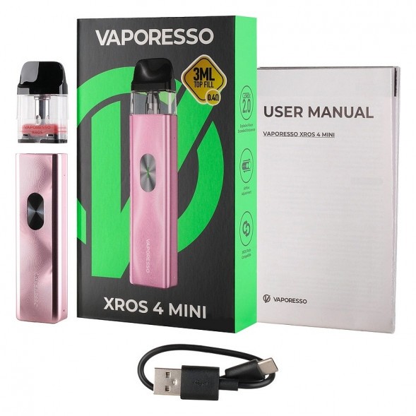 Электронная сигарета Vaporesso XROS 4 Mini - Ice Pink (Розовый Лёд) купить в Санкт-Петербурге