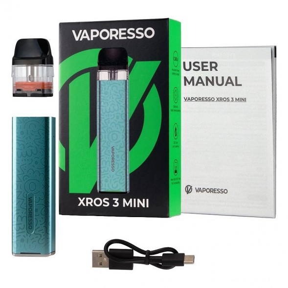 Электронная сигарета Vaporesso XROS 3 Mini - Aqua Green купить в Санкт-Петербурге