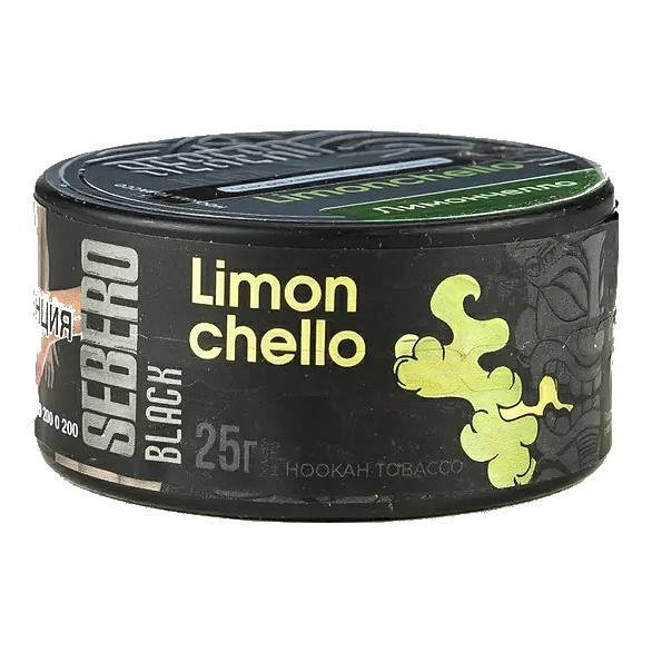 Табак Sebero Black - Limoncello (Лимончелло, 25 грамм) купить в Санкт-Петербурге