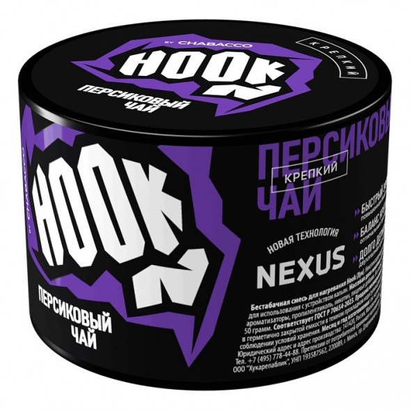 Смесь Hook - Персиковый Чай (40 грамм) купить в Санкт-Петербурге