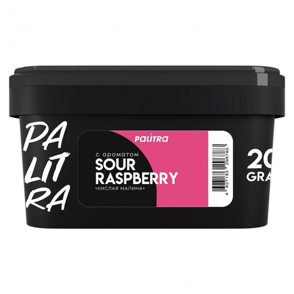 Табак Palitra - Sour Rasp Berry (Кислая Малина, 200 грамм) купить в Санкт-Петербурге
