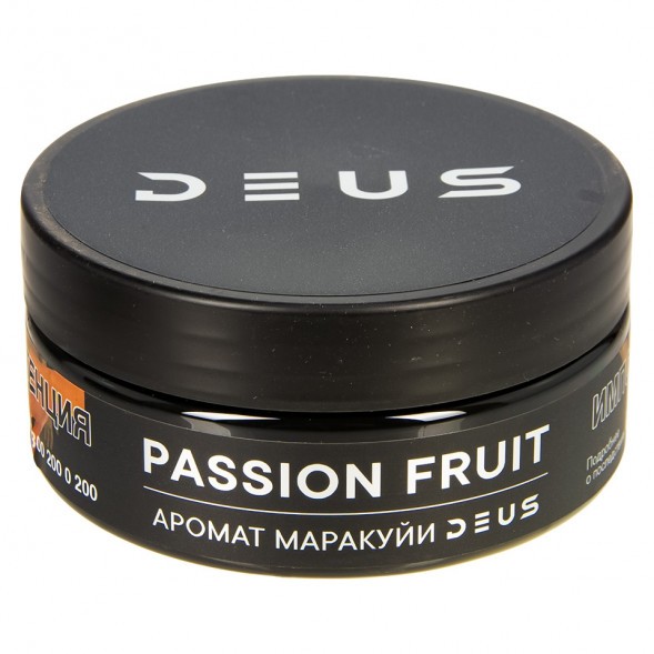 Табак Deus - Passion Fruit (Маракуйя, 100 грамм) купить в Санкт-Петербурге