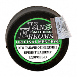 Нюхательный табак Van Erkoms - Original Menthol (10 грамм)