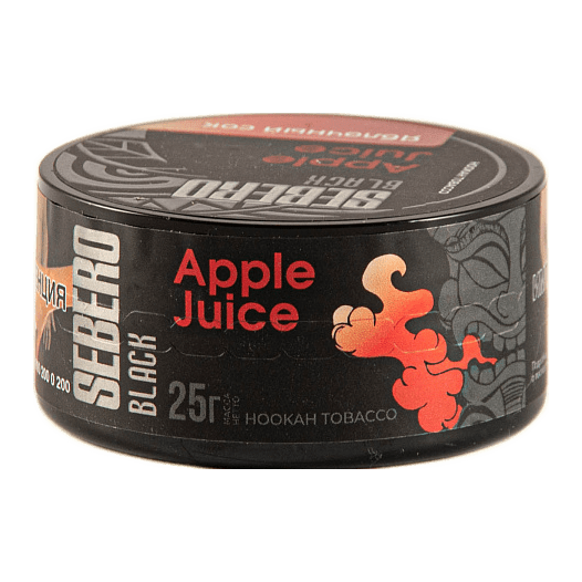 Табак Sebero Black - Apple Juice (Яблочный Сок, 25 грамм) купить в Санкт-Петербурге