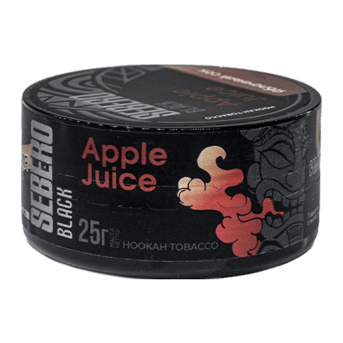 Табак Sebero Black - Apple Juice (Яблочный Сок, 25 грамм) купить в Санкт-Петербурге