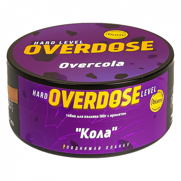 Табак Overdose - Overcola (Кола, 100 грамм) купить в Санкт-Петербурге