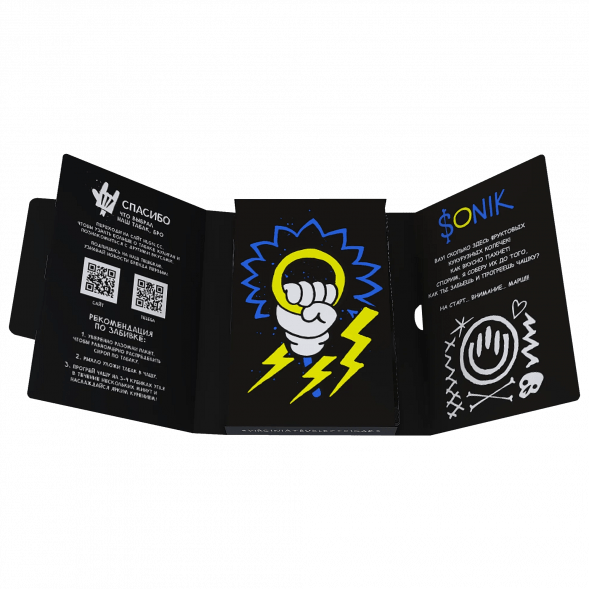 Табак Хулиган - Sonik (Фруктовые Кукурузные Колечки, 25 грамм) купить в Санкт-Петербурге