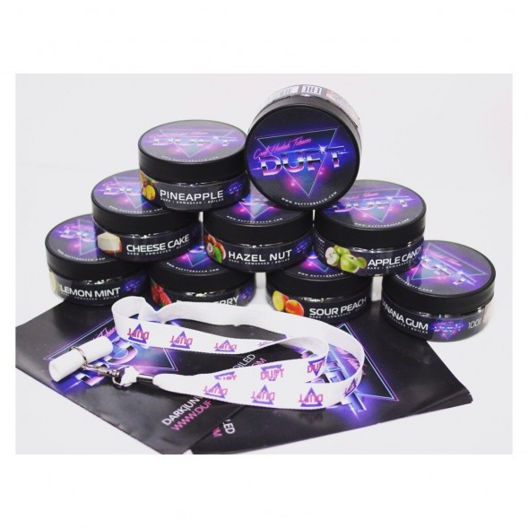 Табак Duft - Banana Gum (Банановая Жвачка, 80 грамм) купить в Санкт-Петербурге