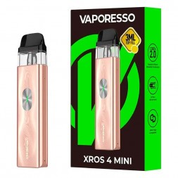 Электронная сигарета Vaporesso XROS 4 Mini - Champagne Gold (Золотое Шампанское)