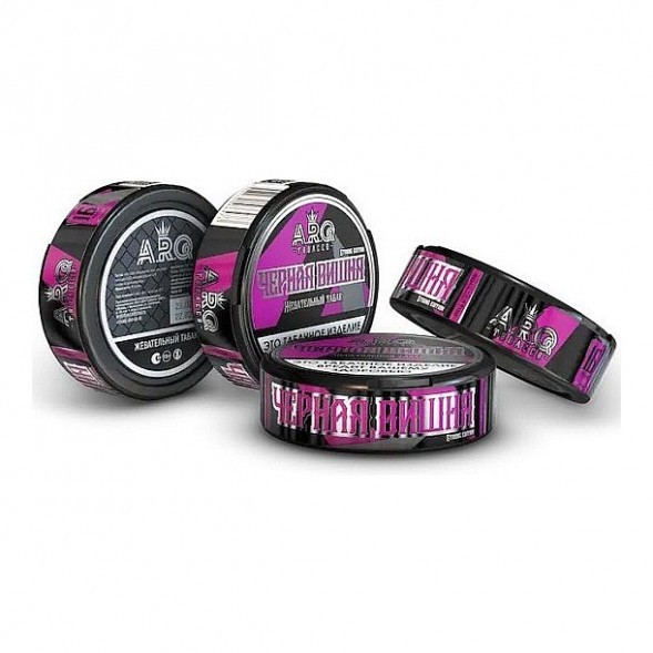 Табак жевательный ARQ Tobacco - Чёрная Вишня (10 грамм) купить в Санкт-Петербурге