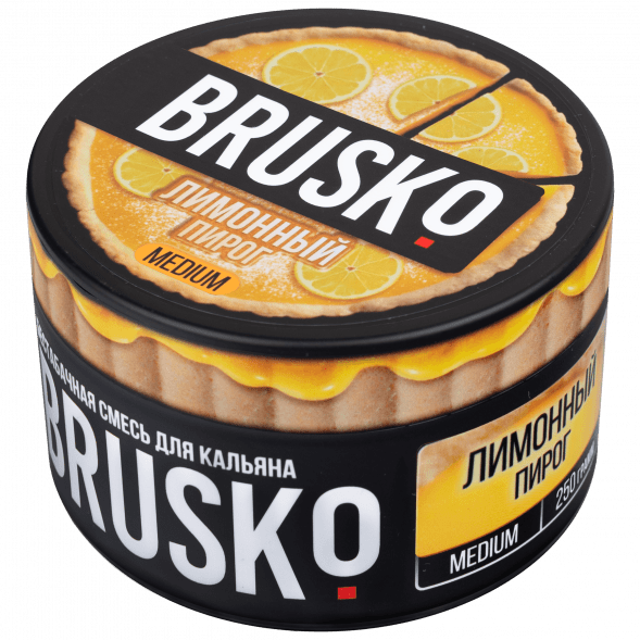 Смесь Brusko Medium - Лимонный Пирог (250 грамм) купить в Санкт-Петербурге