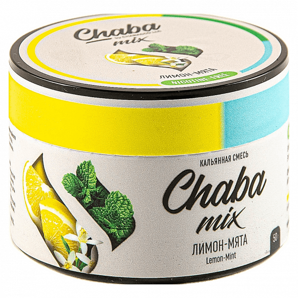 Смесь Chaba Mix - Lemon-Mint (Лимон и Мята, 50 грамм) купить в Санкт-Петербурге