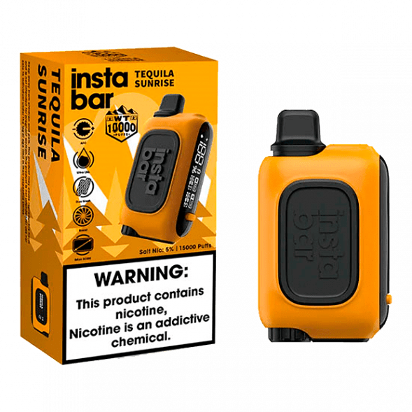PLONQ INSTABAR WT - Текила Cанрайз (Tequila Sunrise, 10000 затяжек) купить в Санкт-Петербурге