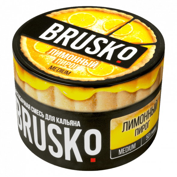 Смесь Brusko Medium - Лимонный Пирог (50 грамм) купить в Санкт-Петербурге