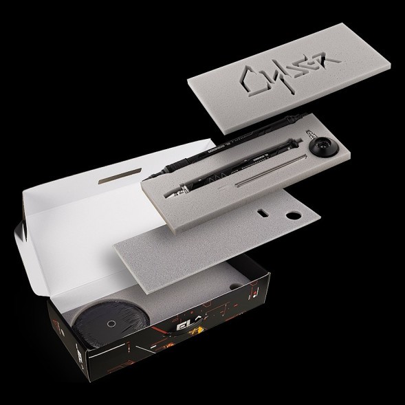 Кальян El Bomber - Sansara Cyber Black (Линейка &amp;quot;Designs&amp;quot;, Без Колбы) купить в Санкт-Петербурге