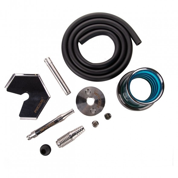 Кальян Pizduk PRO - Black-Bag (Дым Волна Колба) купить в Санкт-Петербурге