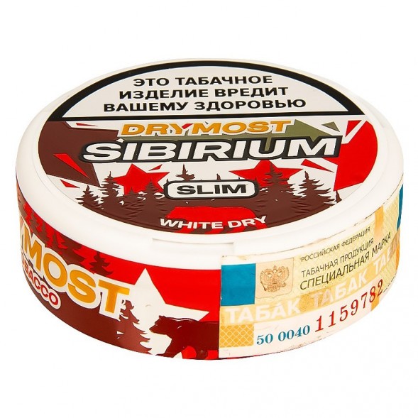 Табак жевательный DryMost - Sibirium Slim (12 грамм) купить в Санкт-Петербурге
