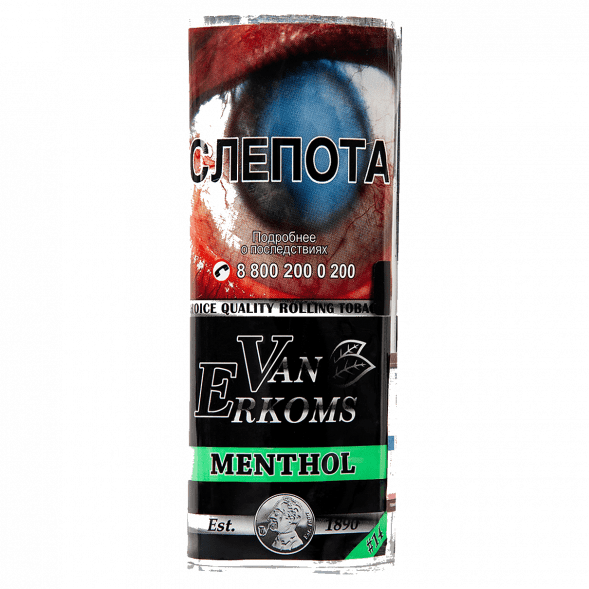 Табак сигаретный Van Erkoms - Menthol (40 грамм) купить в Санкт-Петербурге