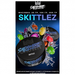 Табак Sapphire Crown - Skittlez (Кисло-сладкие Конфеты, 25 грамм)