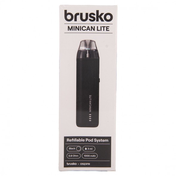 Электронная сигарета Brusko - Minican LITE (Black) купить в Санкт-Петербурге
