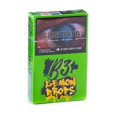 Табак B3 - Lemon Drops (Лимонные Леденцы, 50 грамм) купить в Санкт-Петербурге