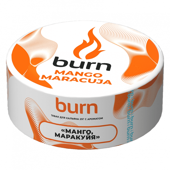 Табак Burn - Mango-Maracuja (Манго и Маракуйя, 25 грамм) купить в Санкт-Петербурге