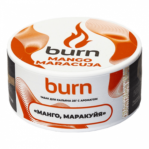 Табак Burn - Mango-Maracuja (Манго и Маракуйя, 25 грамм) купить в Санкт-Петербурге