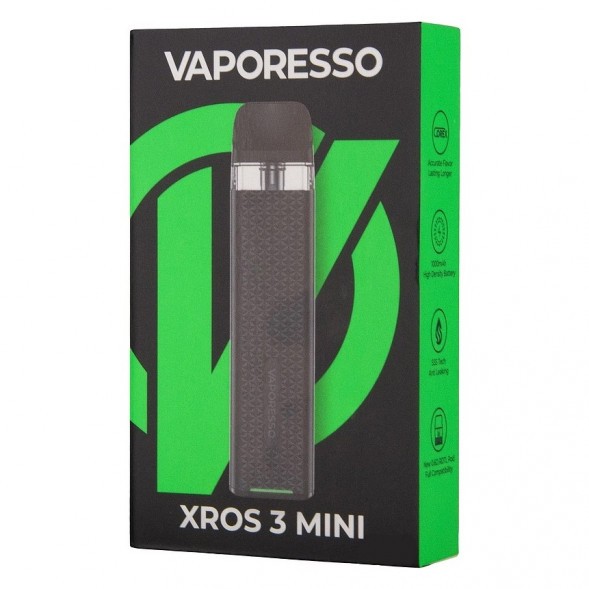 Электронная сигарета Vaporesso XROS 3 Mini - Black купить в Санкт-Петербурге
