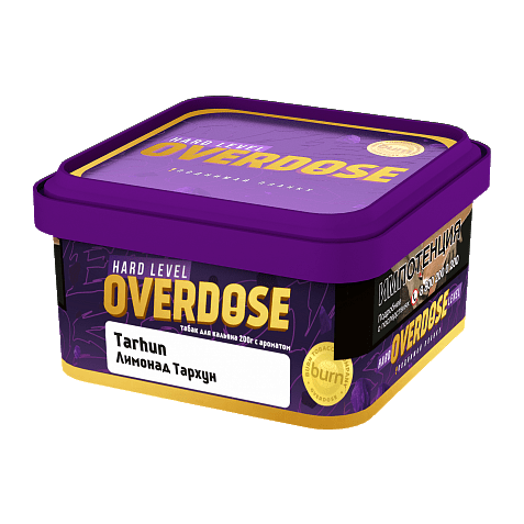 Табак Overdose - Tarhun (Лимонад Тархун, 200 грамм) купить в Санкт-Петербурге