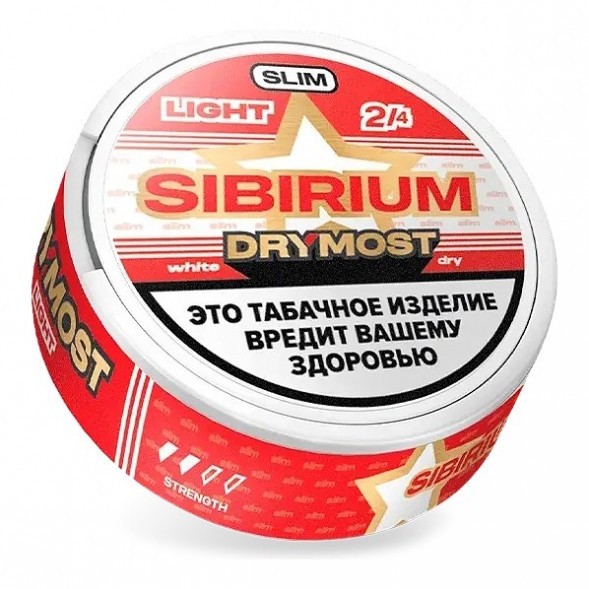 Табак жевательный DryMost - Sibirium Light Slim (12 грамм) купить в Санкт-Петербурге