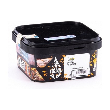 Табак BlackBurn - Papaya v Obed (Яркая Папайя, 200 грамм) купить в Санкт-Петербурге