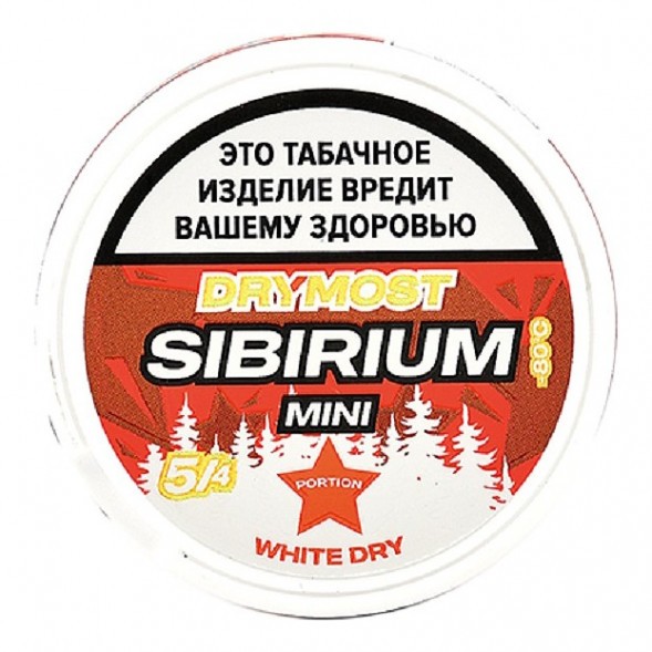 Табак жевательный DryMost - Sibirium Mini (12 грамм) купить в Санкт-Петербурге