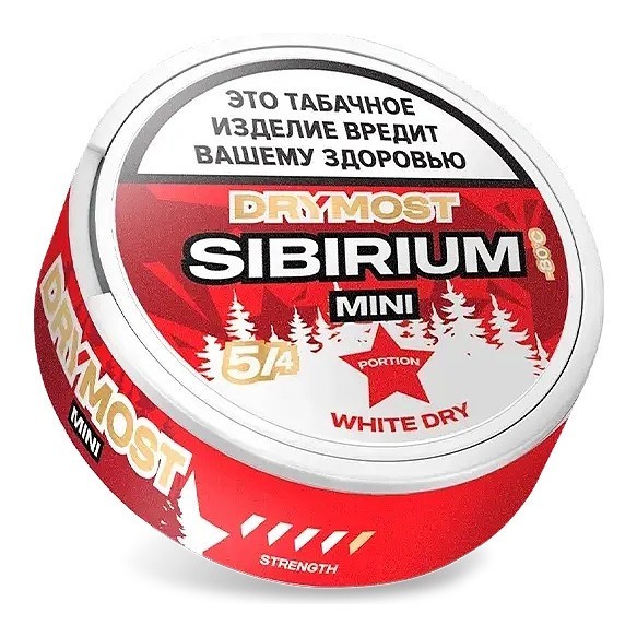 Табак жевательный DryMost - Sibirium Mini (12 грамм) купить в Санкт-Петербурге