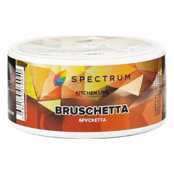 Табак Spectrum Kitchen Line - Bruschetta (Брускетта, 25 грамм) купить в Санкт-Петербурге