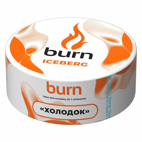Табак Burn - Iceberg (Холодок, 25 грамм) купить в Санкт-Петербурге