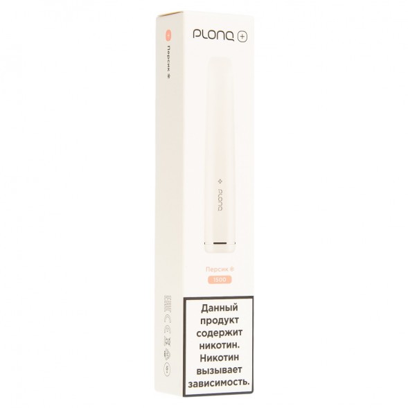 PLONQ PLUS - Персик (1500 затяжек) купить в Санкт-Петербурге