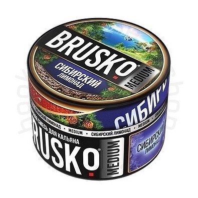 Смесь Brusko Medium - Сибирский Лимонад (50 грамм) купить в Санкт-Петербурге