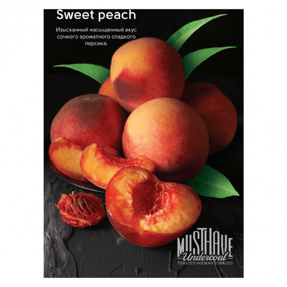 Табак Must Have - Sweet Peach (Сладкий Персик, 25 грамм) купить в Санкт-Петербурге