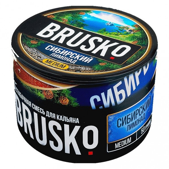 Смесь Brusko Zero - Сибирский Лимонад (50 грамм) купить в Санкт-Петербурге