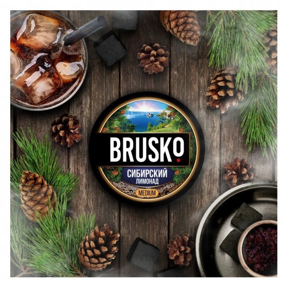 Смесь Brusko Zero - Сибирский Лимонад (50 грамм) купить в Санкт-Петербурге