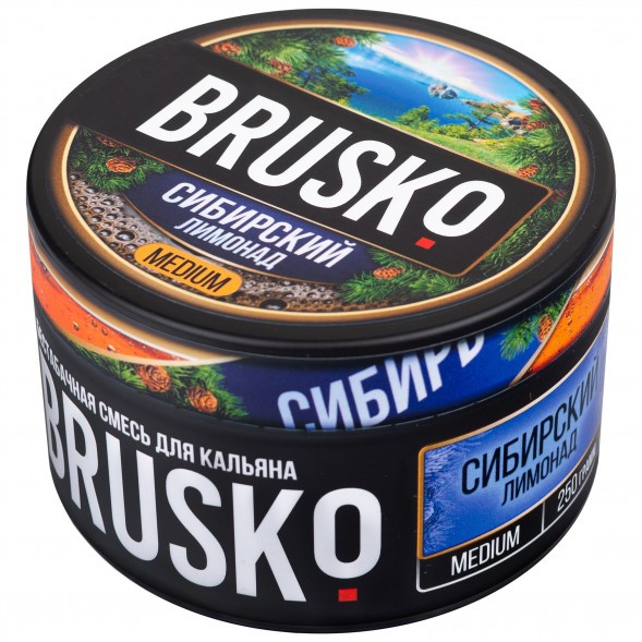 Смесь Brusko Medium - Сибирский Лимонад (250 грамм) купить в Санкт-Петербурге