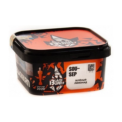 Табак BlackBurn - SouSep (Зеленый Лимонад, 200 грамм) купить в Санкт-Петербурге