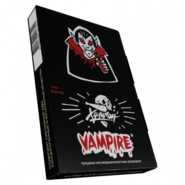 Табак Хулиган - Vampire (Ягодный Кисель, 25 грамм) купить в Санкт-Петербурге