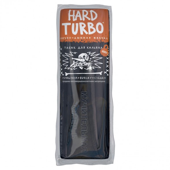 Табак Хулиган Hard - Turbo (Арбузно-Дынная Жвачка, 200 грамм) купить в Санкт-Петербурге