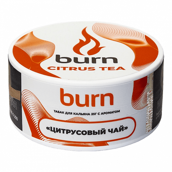 Табак Burn - Citrus Tea (Цитрусовый Чай, 25 грамм) купить в Санкт-Петербурге