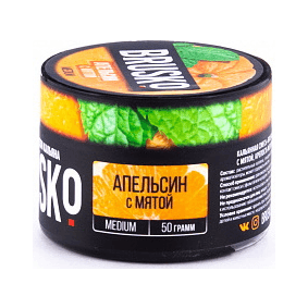 Смесь Brusko Medium - Апельсин с Мятой (50 грамм) купить в Санкт-Петербурге